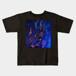 Smoking Jackal Kids T-Shirt